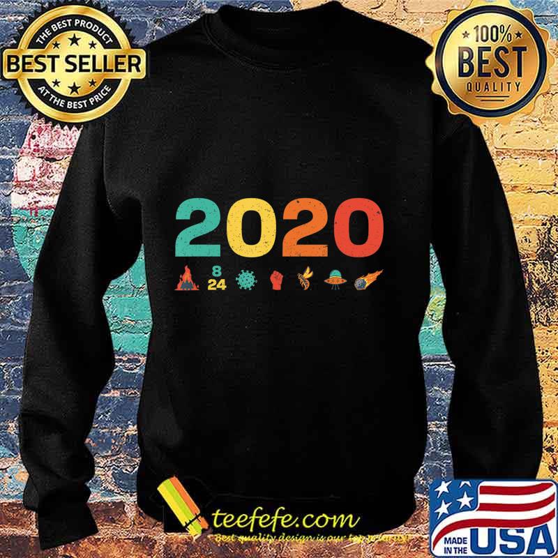 2020 Year In Review Vintage Distressed T-Shirt Sweater 2020 Year In Review Vintage Distressed T-Shirt Sweater
