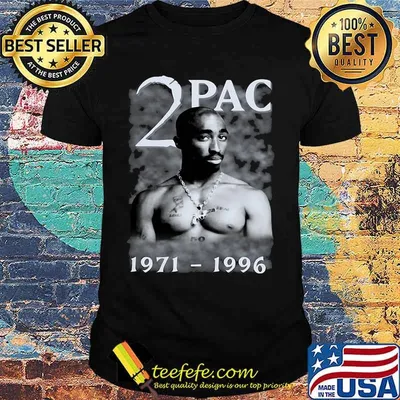 2pac rapper 1971 1996 shirt