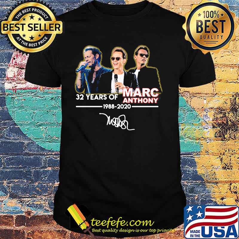 32 years of marc anthony 1988 2020 signature shirt