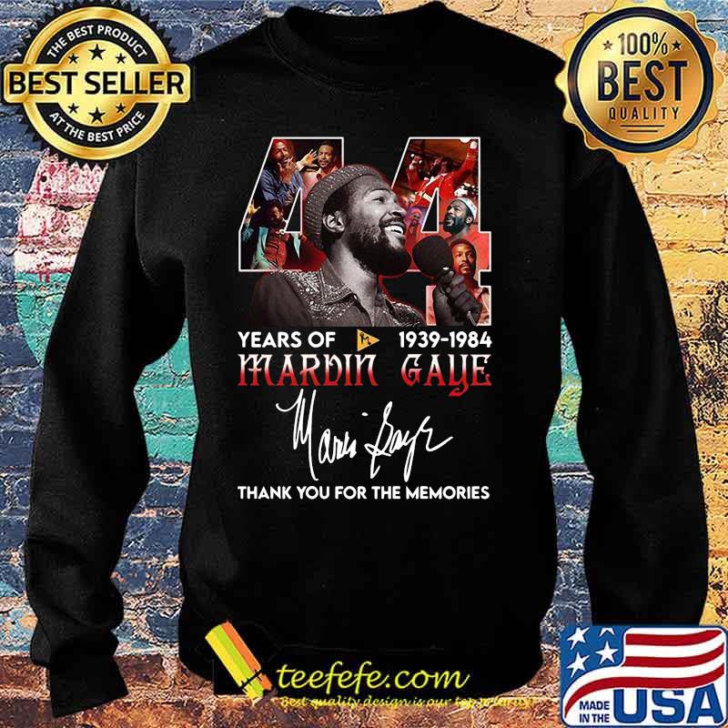 44 years of 1939 1984 mardik gaye thank you for the memories signatures s Sweater 44 years of 1939 1984 mardik gaye thank you for the memories signatures s Sweater