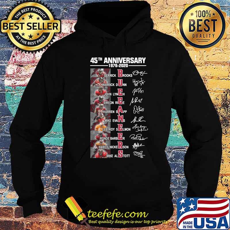 45th anniversary 1976 2020 buccaneers signatures s Hoodie 45th anniversary 1976 2020 buccaneers signatures s Hoodie