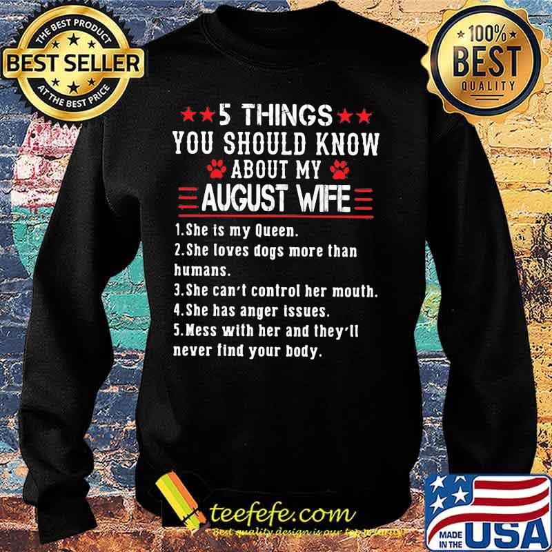 5 Things you should know about my august wife s Sweater 5 Things you should know about my august wife s Sweater