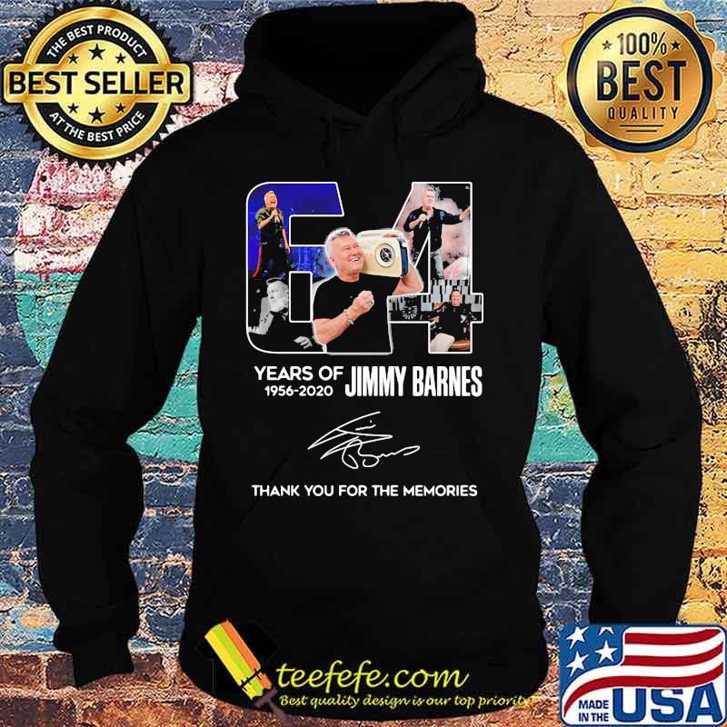 64 years of 1956 2020 jimmy barnes thank you for the memories signatures s Hoodie 64 years of 1956 2020 jimmy barnes thank you for the memories signatures s Hoodie