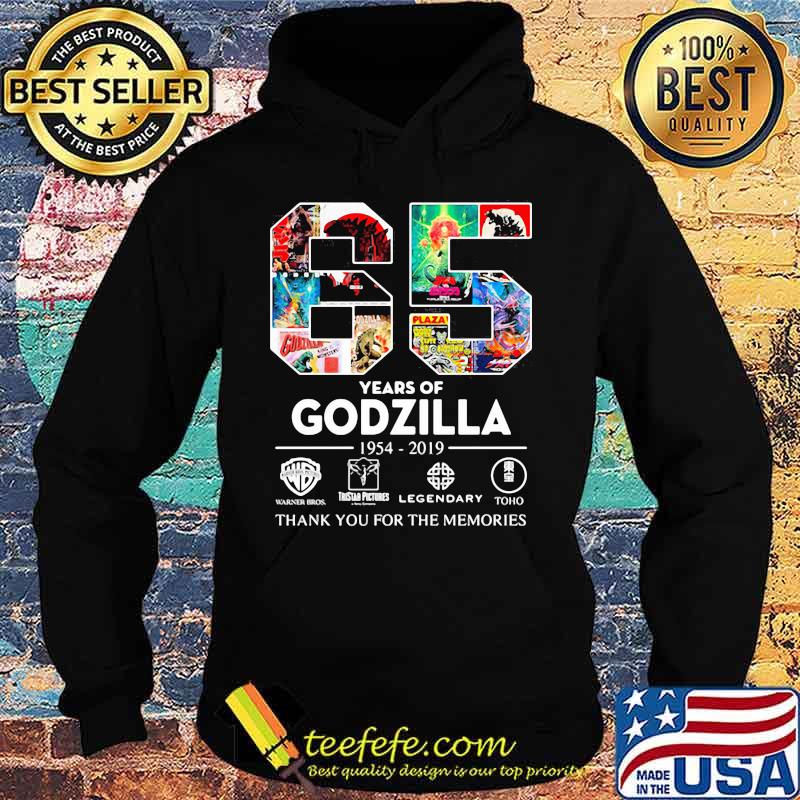 65 years of godzilla 1954 2019 thank you for the memories s Hoodie 65 years of godzilla 1954 2019 thank you for the memories s Hoodie