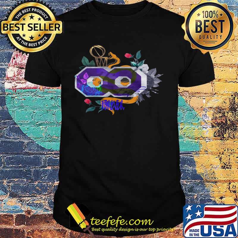 8 mamba kobe bryant forever flowers shirt