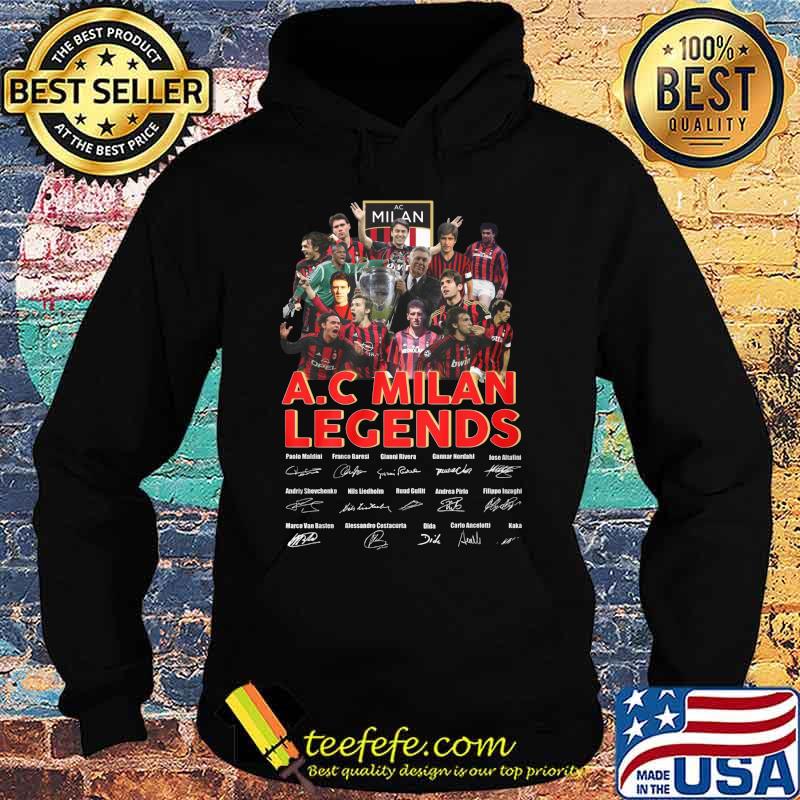 A.c milan legends soccer players signatures s Hoodie A.c milan legends soccer players signatures s Hoodie