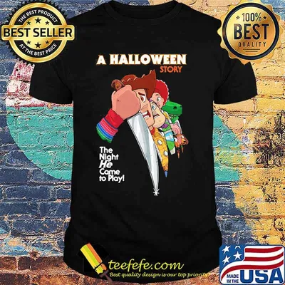A halloween story the night he came to play shirt