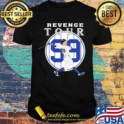 Aaron judge revenge tour 99 new york yankees shirt