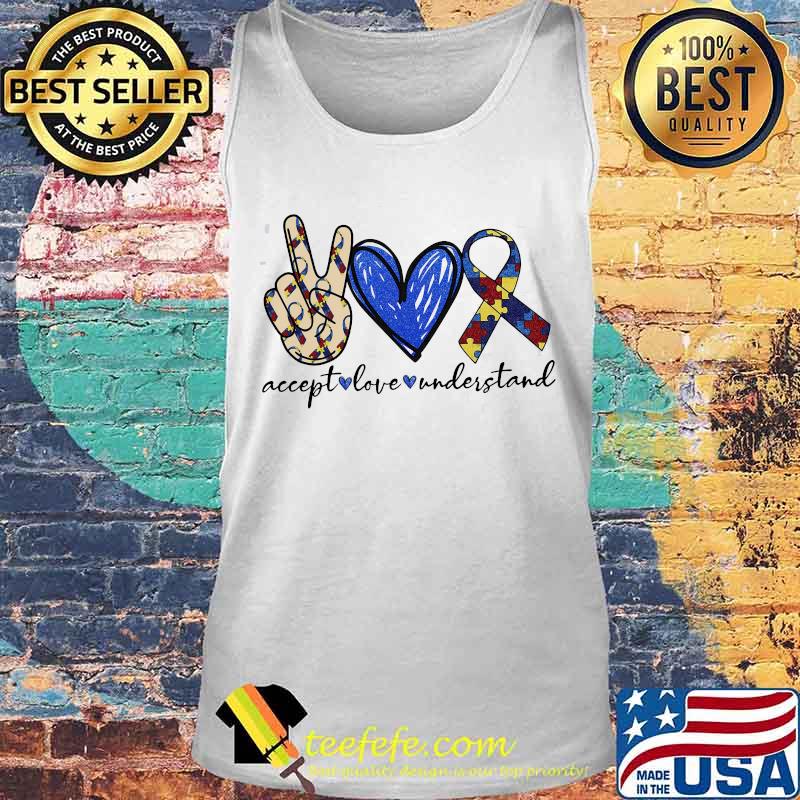 Accept love understand autism s Tank top Accept love understand autism s Tank top