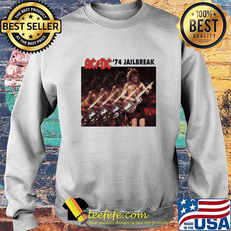 Acdc band angus young 74 jailbreak s Sweater Acdc band angus young 74 jailbreak s Sweater