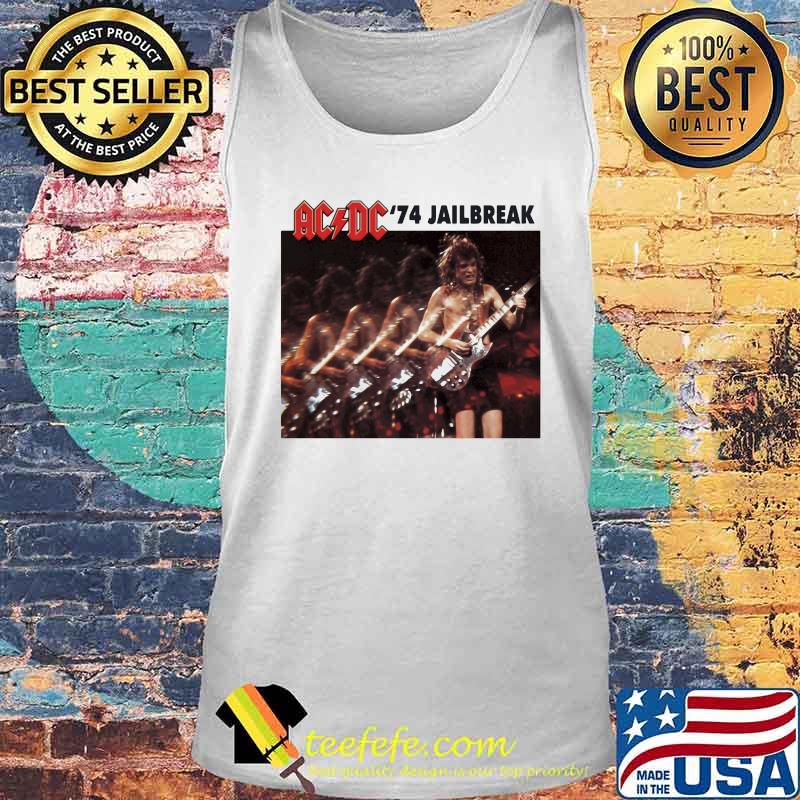 Acdc band angus young 74 jailbreak s Tank top Acdc band angus young 74 jailbreak s Tank top