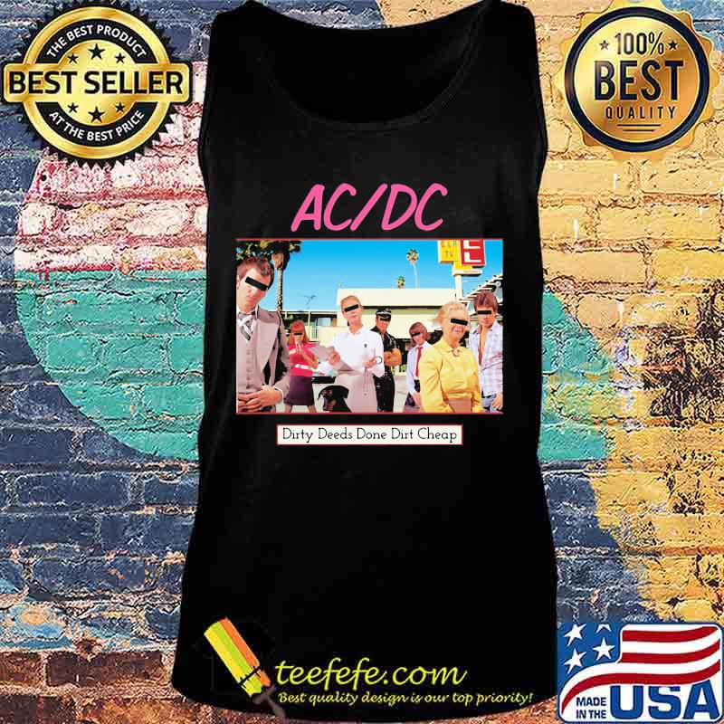 Acdc band dirty deeds done dirt cheap s Tank top Acdc band dirty deeds done dirt cheap s Tank top