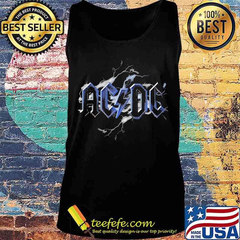 Acdc band lightning bolt back s Tank top Acdc band lightning bolt back s Tank top