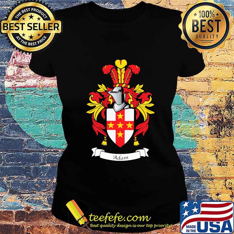 Adam english crest logo s Ladies tee Adam english crest logo s Ladies tee
