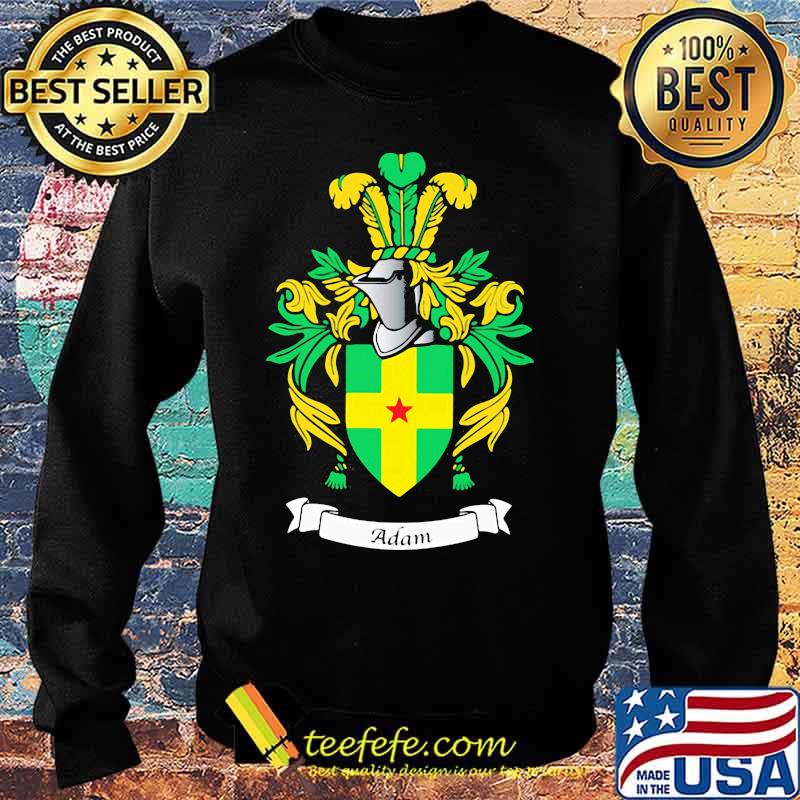 Adam family crest logo s Sweater Adam family crest logo s Sweater