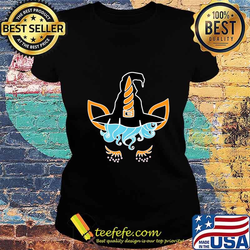 Adorable Halloween Unicorn Witch Premium T-Shirt Ladies tee Adorable Halloween Unicorn Witch Premium T-Shirt Ladies tee
