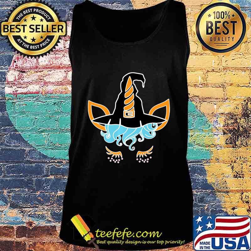 Adorable Halloween Unicorn Witch Premium T-Shirt Tank top Adorable Halloween Unicorn Witch Premium T-Shirt Tank top