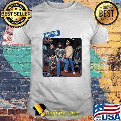 Alabama band 40 hour week tour 1985 shirt