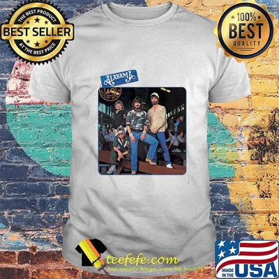 Alabama band 40 hour week tour shirt