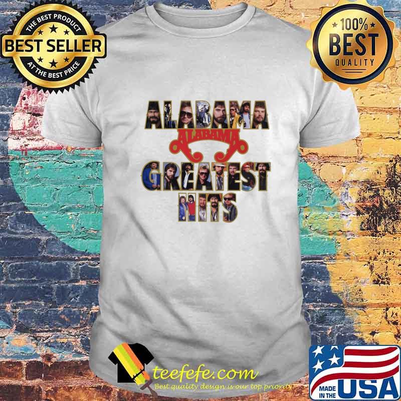 Alabama band greatest hits shirt