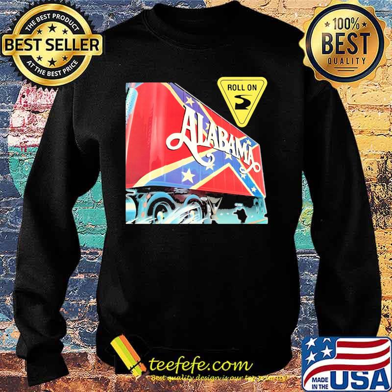 Alabama band roll on british flag s Sweater Alabama band roll on british flag s Sweater