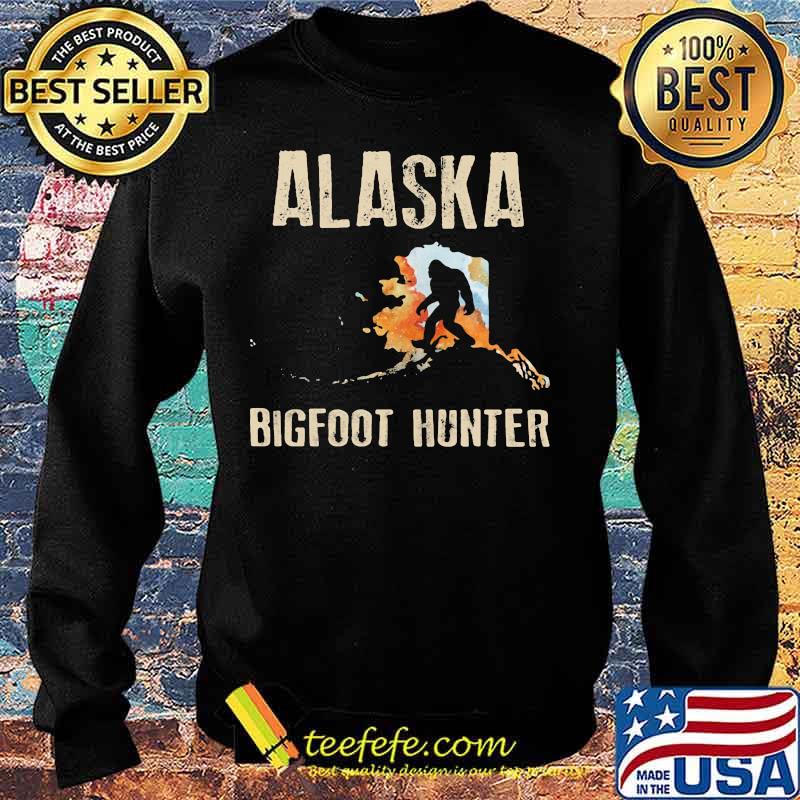 Alaska bigfoot hunter map s Sweater Alaska bigfoot hunter map s Sweater