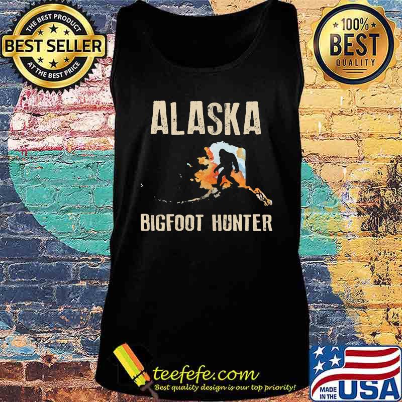 Alaska bigfoot hunter map s Tank top Alaska bigfoot hunter map s Tank top