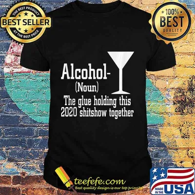 Alcohol (Noun) The Glue Holding This 2020 Shitshow Together Tank Top