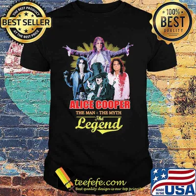 Alice cooper the man the myth the legend shirt