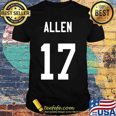 Allen 17 buffalo bills football team shirt