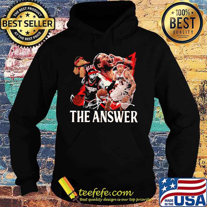 Allen iverson nba basketball the answer signature s Hoodie Allen iverson nba basketball the answer signature s Hoodie