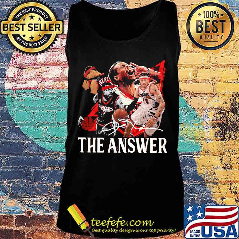 Allen iverson nba basketball the answer signature s Tank top Allen iverson nba basketball the answer signature s Tank top