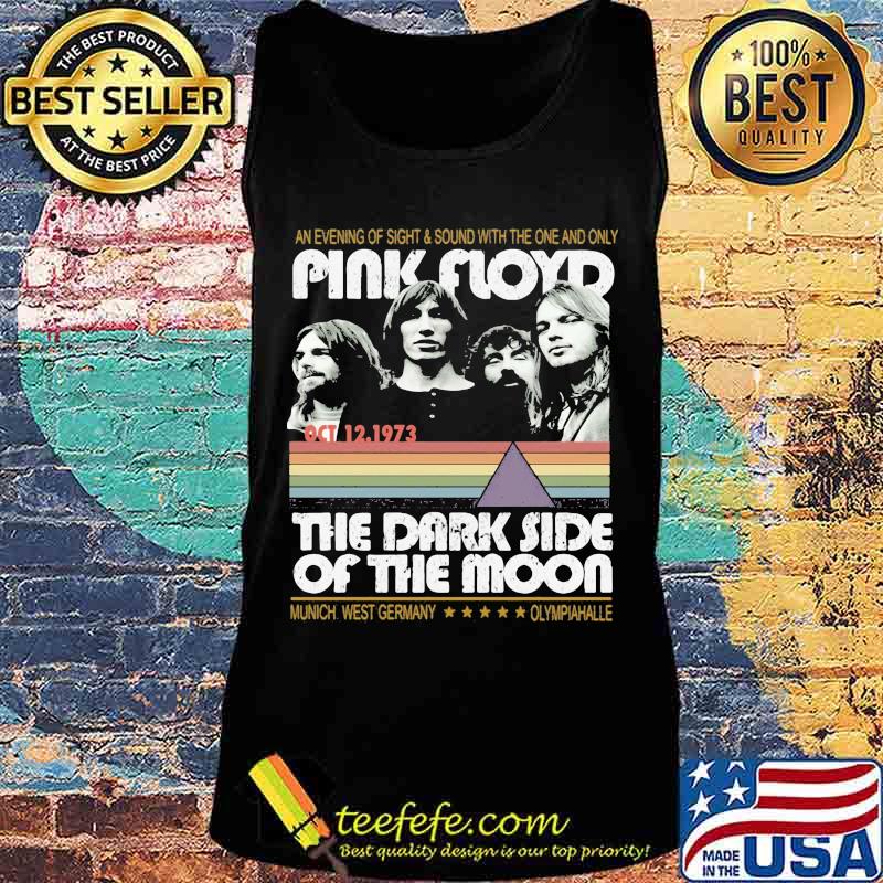 An evening of sight and sound with the one and only pink floyd the dark side of the moon munich west germany olympiahalle s Tank top An evening of sight and sound with the one and only pink floyd the dark side of the moon munich west germany olympiahalle s Tank top