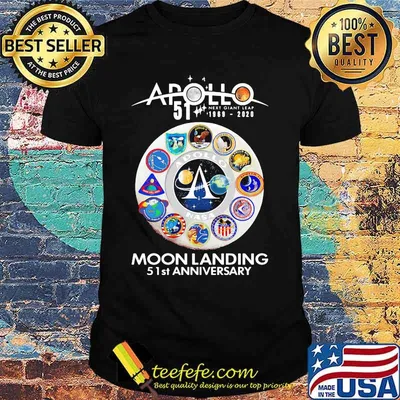 Apollo 51 next giant leap 1969 2020 moon landing 51st anniversary shirt