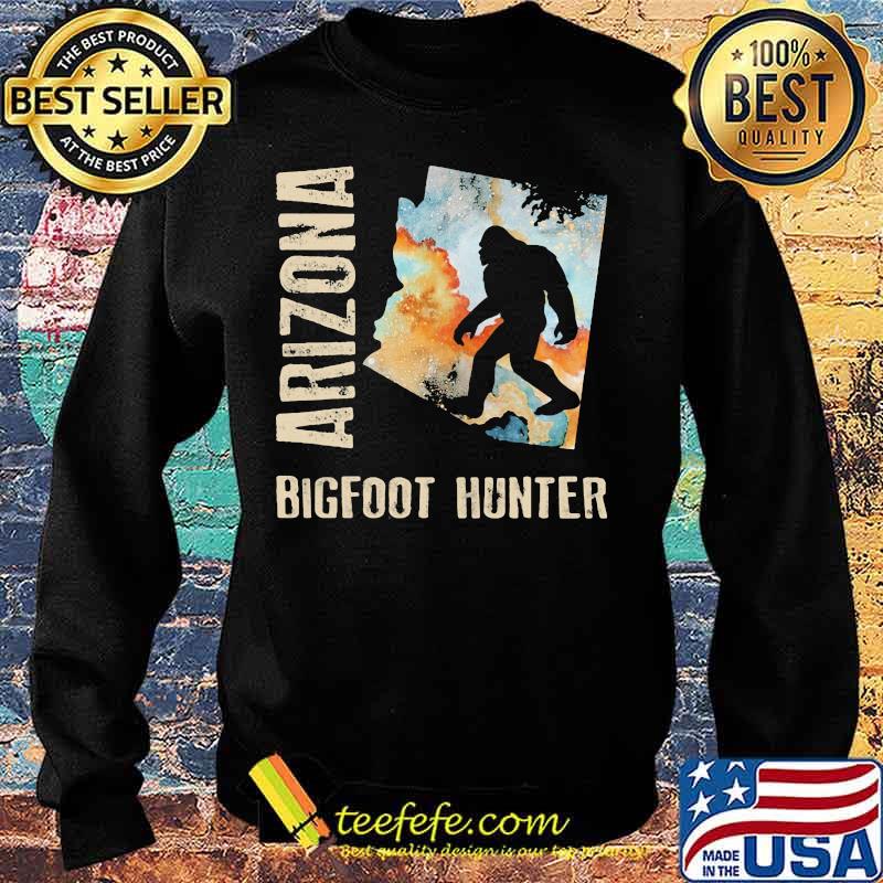 Arizona bigfoot hunter map sunset s Sweater Arizona bigfoot hunter map sunset s Sweater