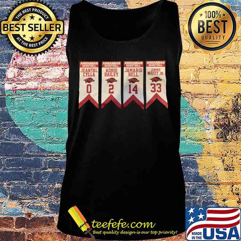 Arkansas razorback basketball jeantal cylla adrio bailey jamario bell jimmy whitt jr s Tank top Arkansas razorback basketball jeantal cylla adrio bailey jamario bell jimmy whitt jr s Tank top