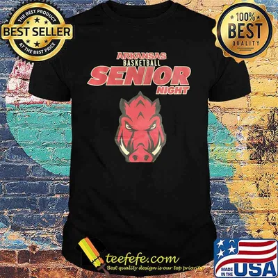 Arkansas razorback basketball senior night shirt