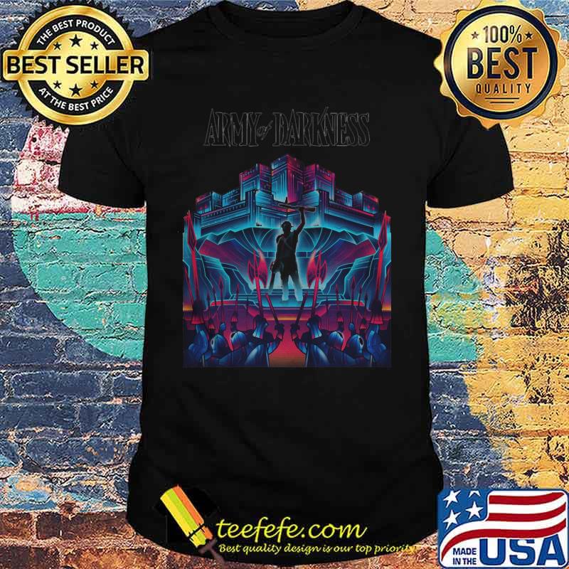 Army of darkness horror movie poster shirt