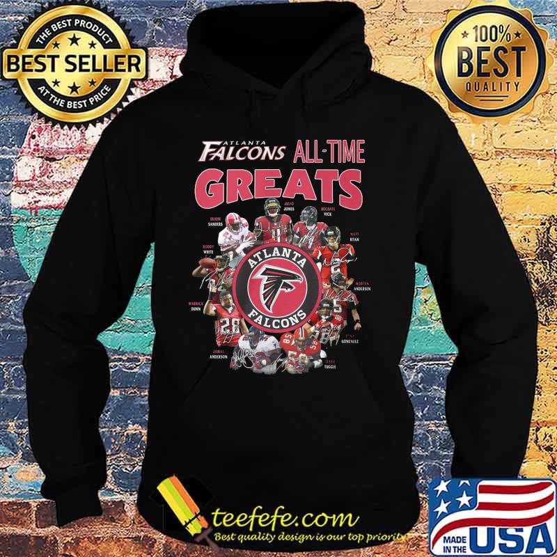 Atlanta falcons all time great signatures s Hoodie Atlanta falcons all time great signatures s Hoodie