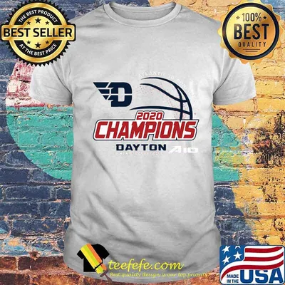 Atlantic 10 conference 2020 champions dayton men's basketball shirt