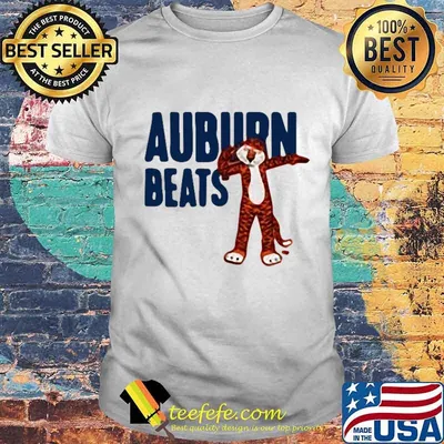 Auburn tigers beats football shirt