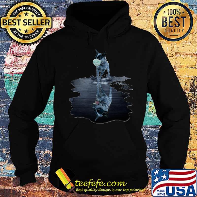 Australian stumpy tail cattle dog mask water reflection s Hoodie Australian stumpy tail cattle dog mask water reflection s Hoodie
