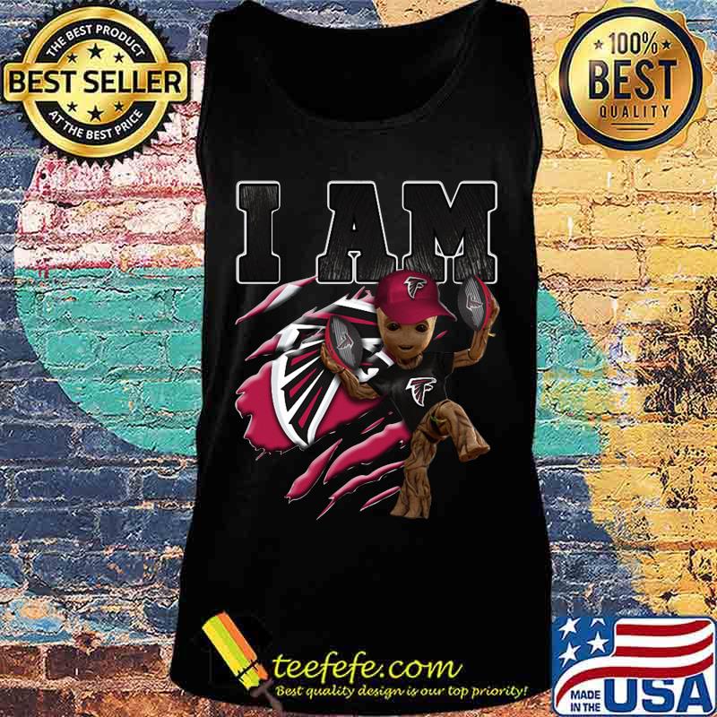 Baby groot i am atlanta falcons football s Tank top Baby groot i am atlanta falcons football s Tank top