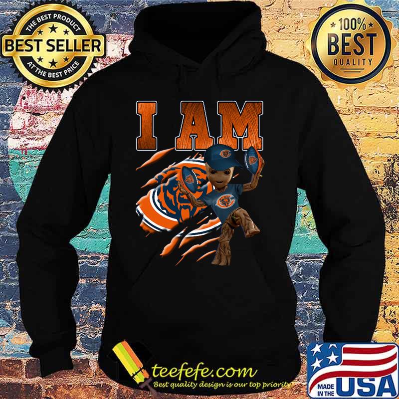 Baby groot i am chicago bears football s Hoodie Baby groot i am chicago bears football s Hoodie