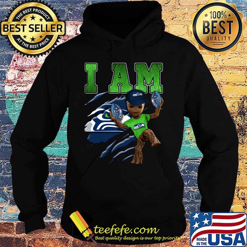 Baby groot i am seattle seahawks football s Hoodie Baby groot i am seattle seahawks football s Hoodie