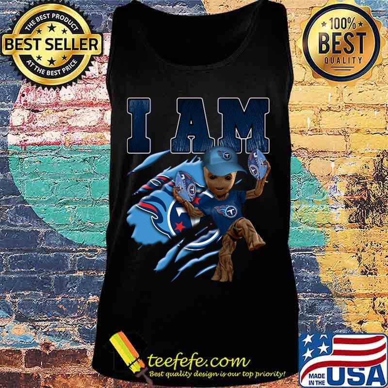 Baby groot i am tennessee titans football s Tank top Baby groot i am tennessee titans football s Tank top