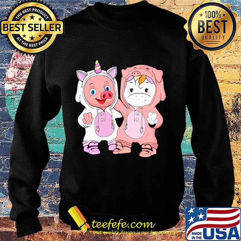 Baby Pig and Baby Unicorn best friends s Sweater Baby Pig and Baby Unicorn best friends s Sweater