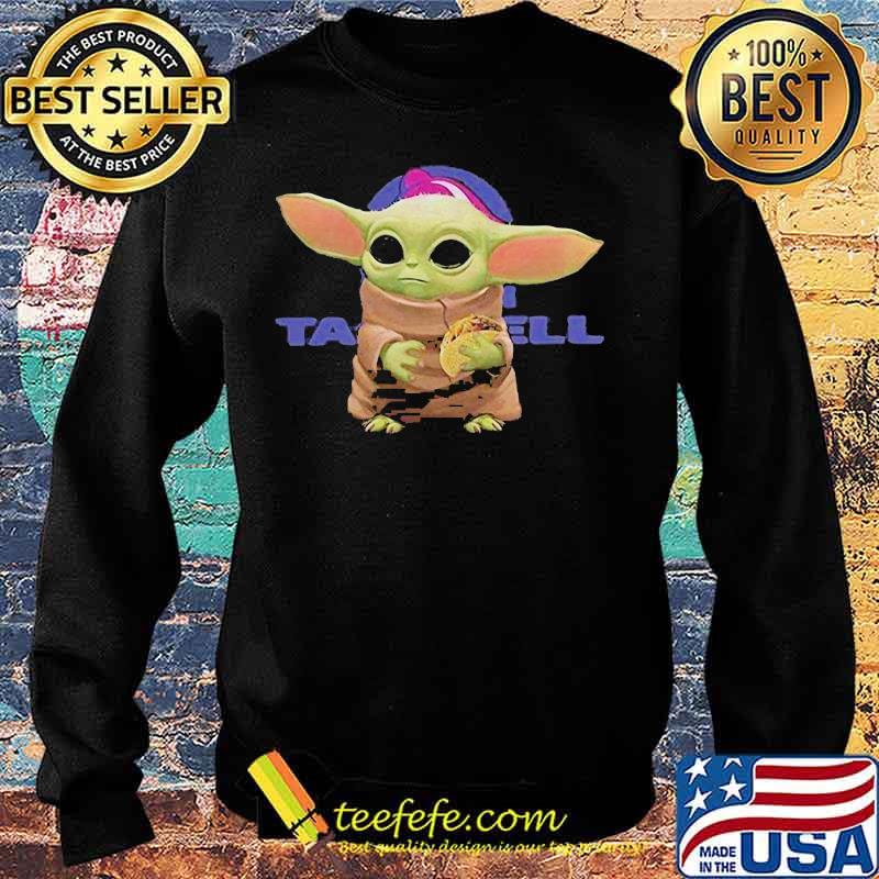 Baby yoda eating taco bell s Sweater Baby yoda eating taco bell s Sweater
