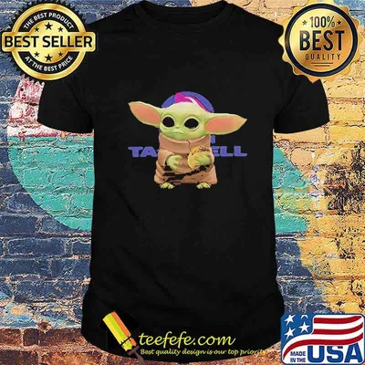 Baby yoda eating taco bell shirt