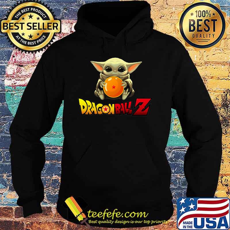 Baby yoda hug dragon ball 7 s Hoodie Baby yoda hug dragon ball 7 s Hoodie